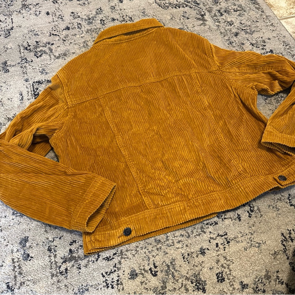 Per Se Women’s Curduroy Mustard Jacket - Size XL - Picture 9 of 10